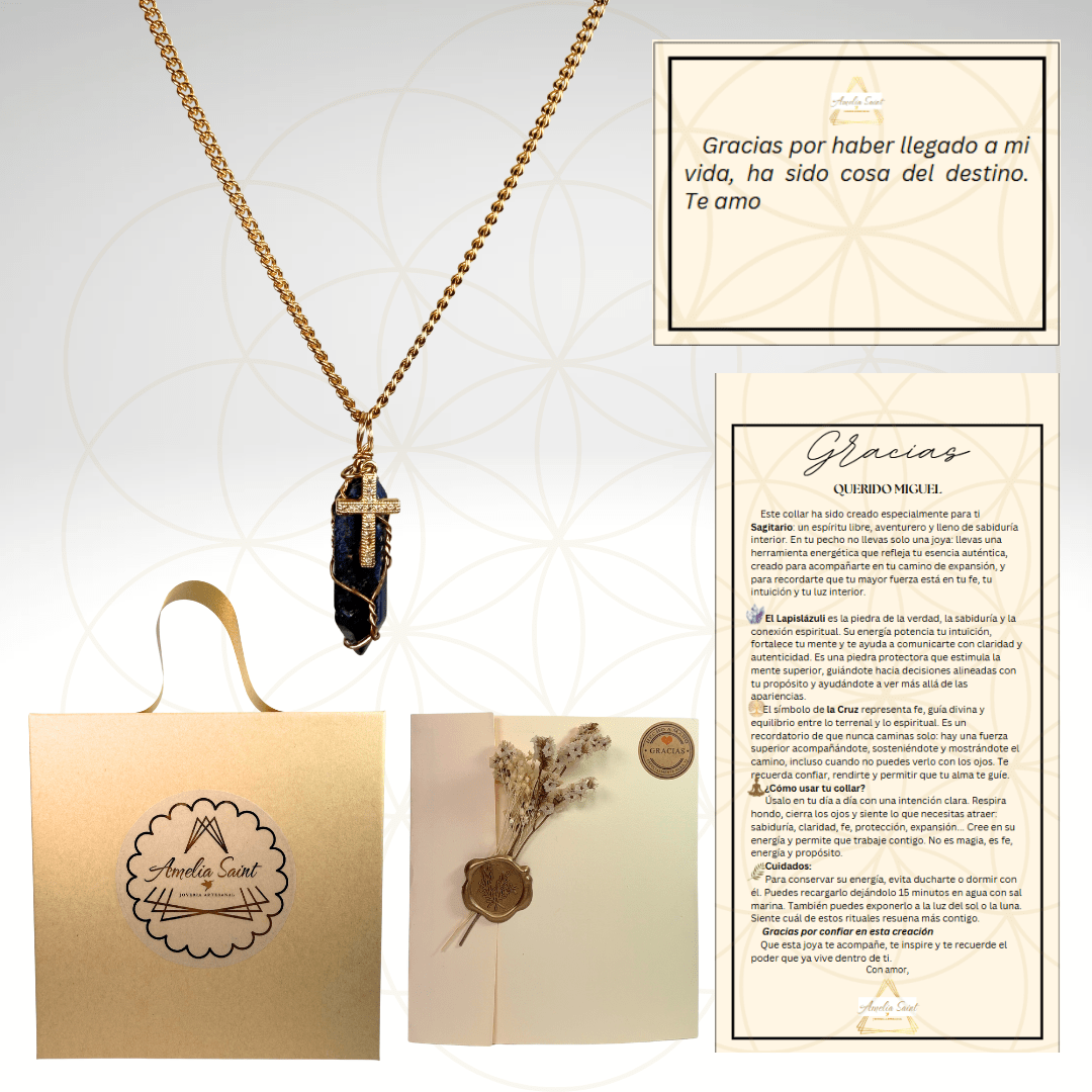 Ismael NECKLACE + personalized letter