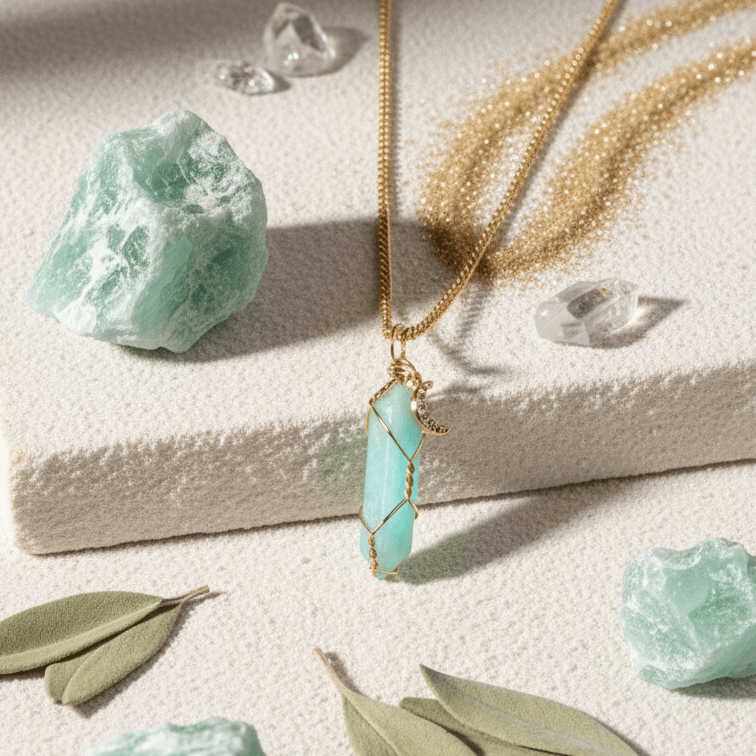 Pack Jade – Collar de 2 Cadenas + Pulsera con Piedra Jade Natural