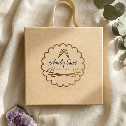 Collar Cuarzo Blanco – Piedra Natural para la Energía Positiva y el Equilibrio