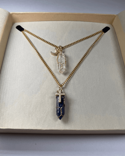 Pack Conexión – 2 Collares de Protección con Carta por Signo Zodiacal
