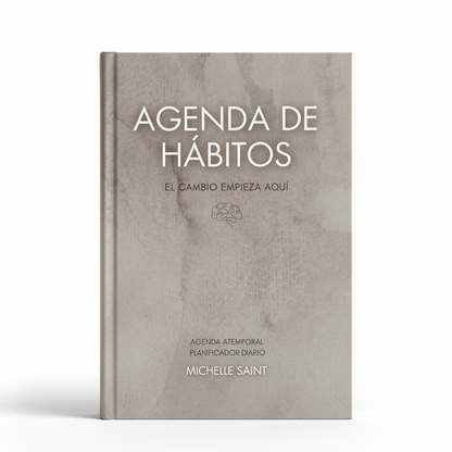 AGENDA DE HÁBITOS (atemporal): El cambio empieza aquí