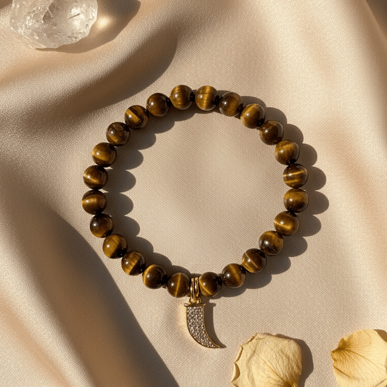 Pulsera Aura – Piedras Naturales con Carta Personalizada