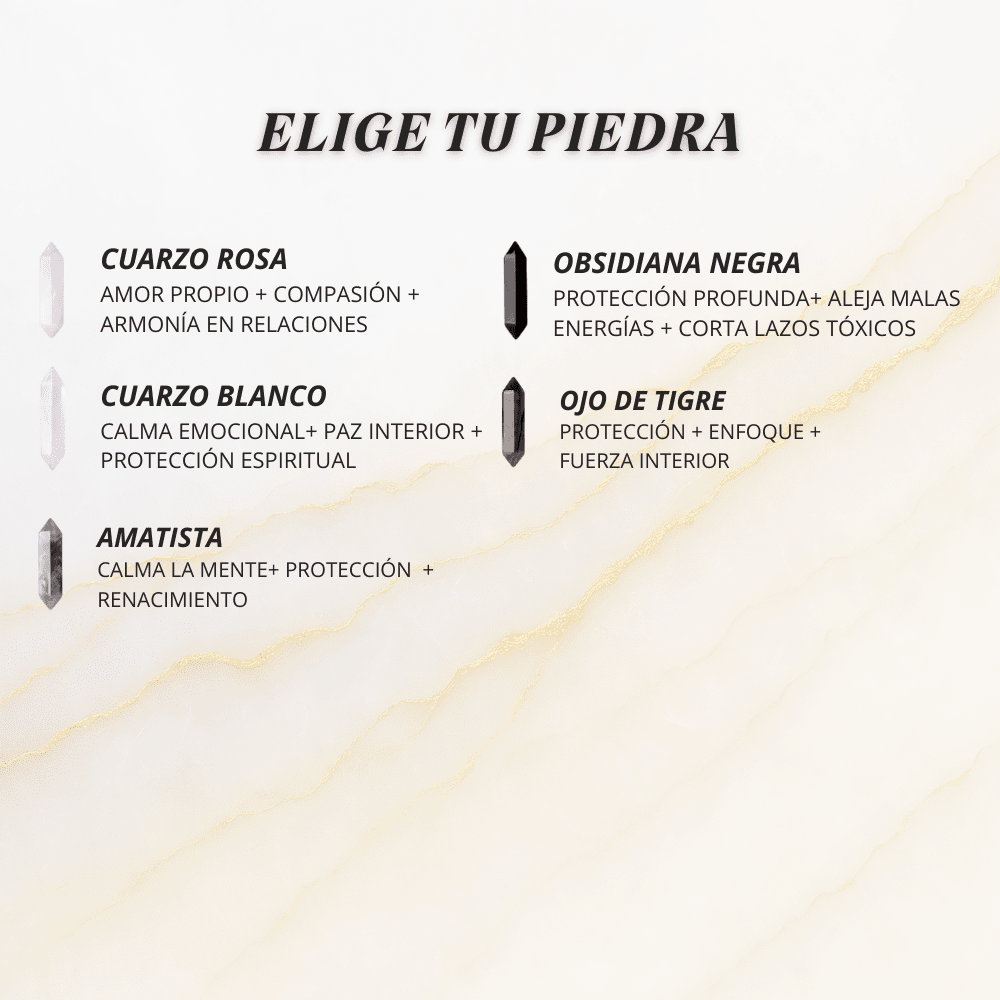 PULSERA Aura + Carta personalizada