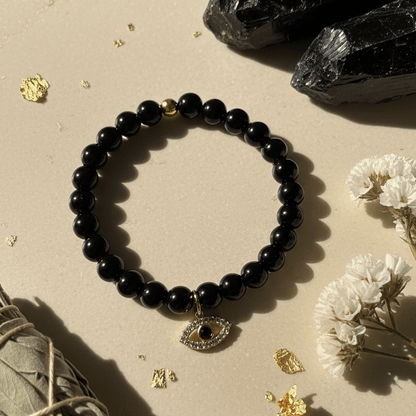 Pulsera Aura – Piedras Naturales con Carta Personalizada