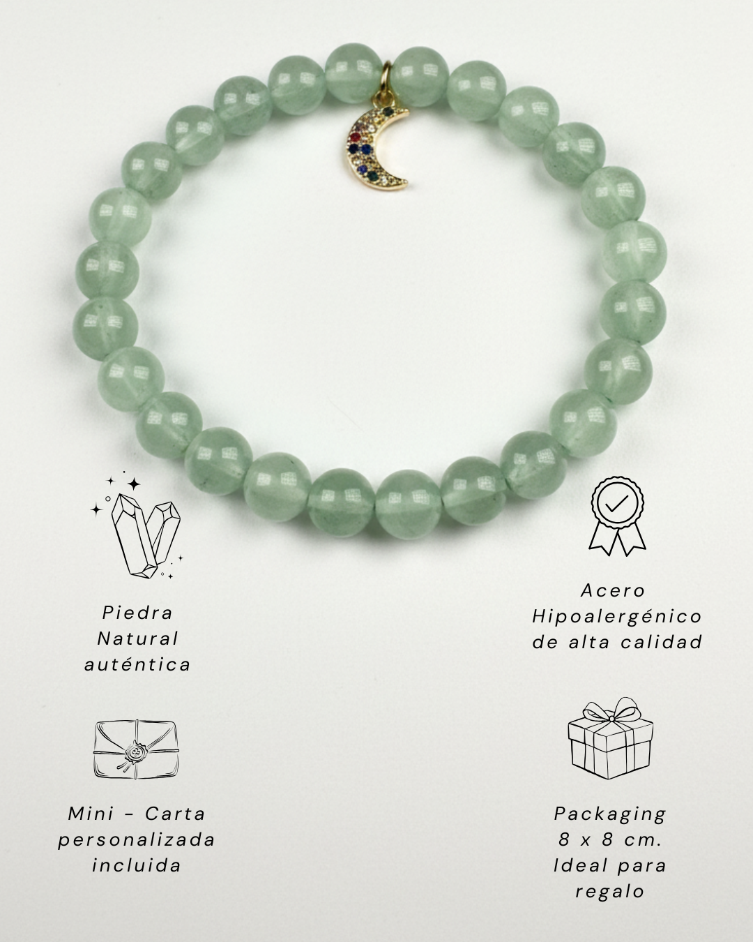 Pulsera Jade + Carta Zodiacal